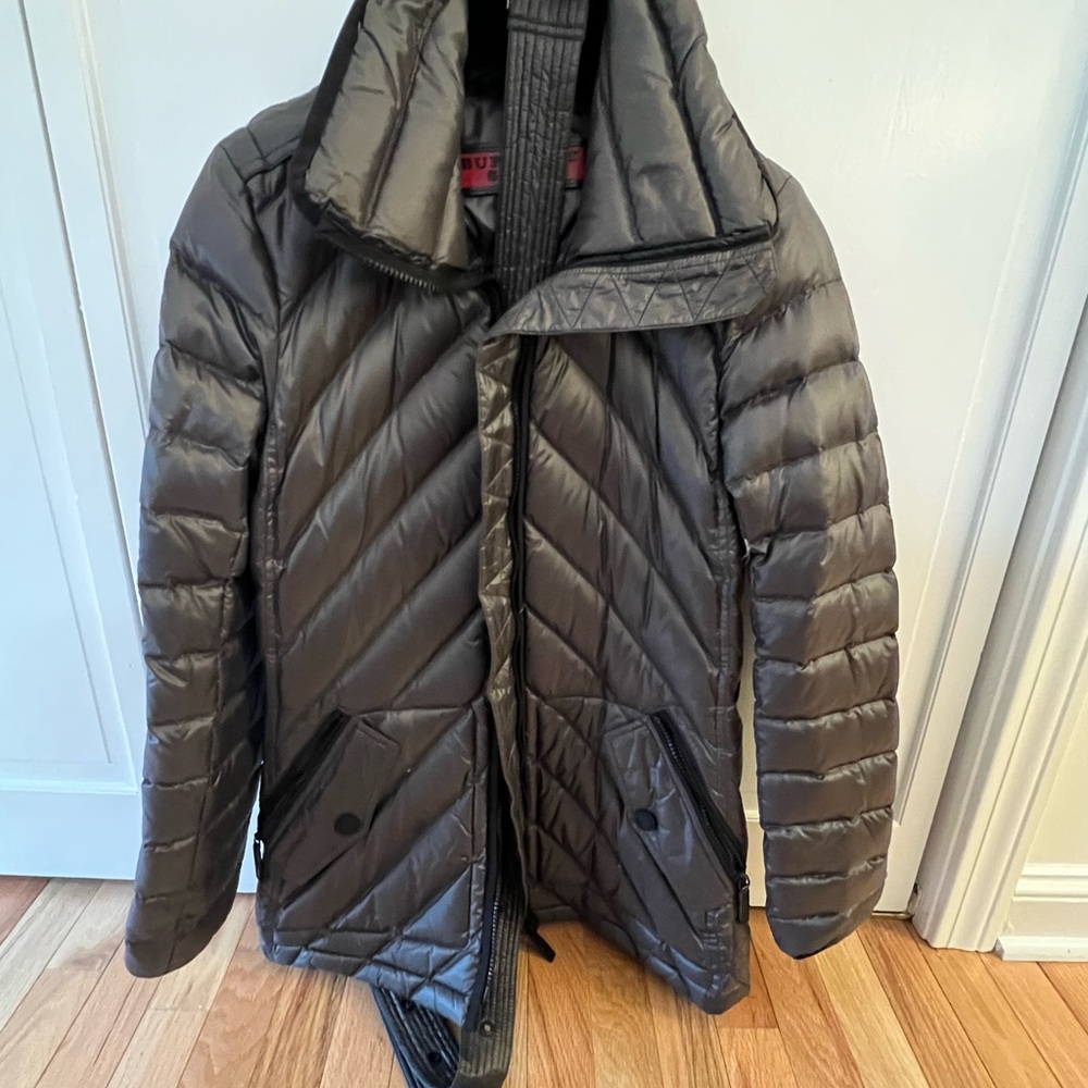 Burberry Sport Gray Quilted Down Jacket